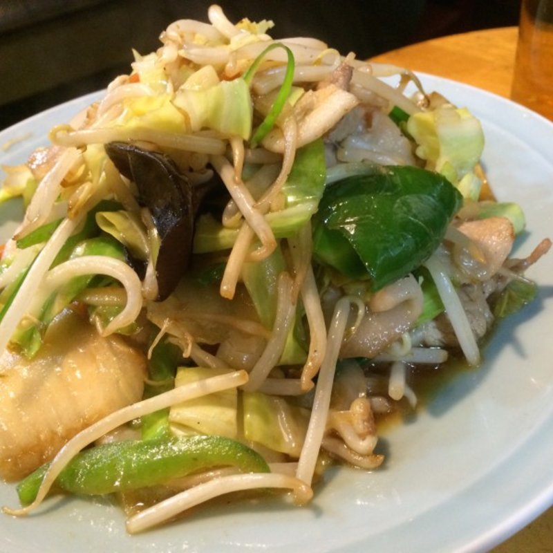 野菜炒め(陣太鼓)