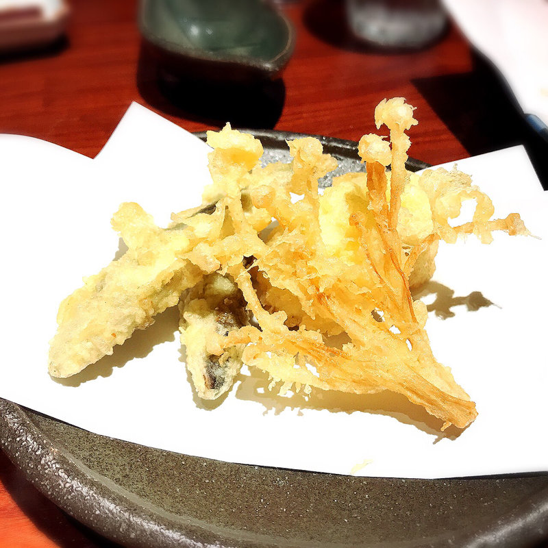 稚鮎と鱧の天ぷら(しろう)