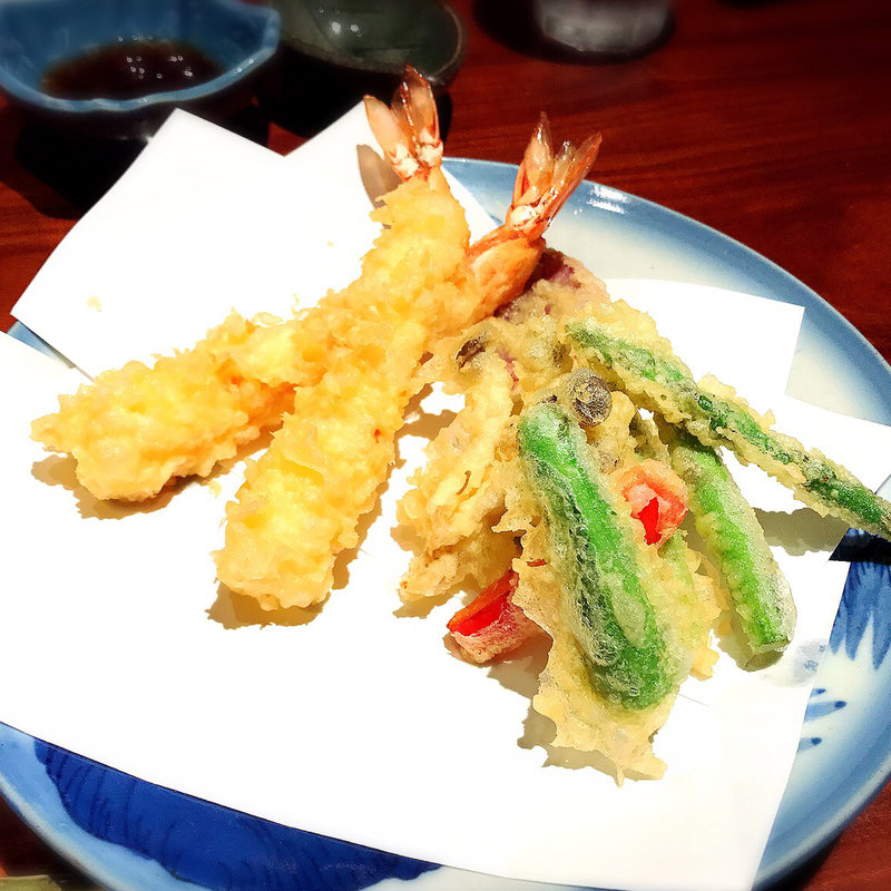 天ぷら盛り合わせ(しろう)