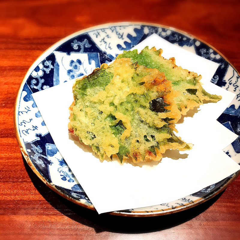 海老のすり身大葉揚げ(しろう)