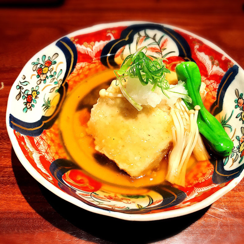 蕎麦豆腐 揚げ出汁(しろう)