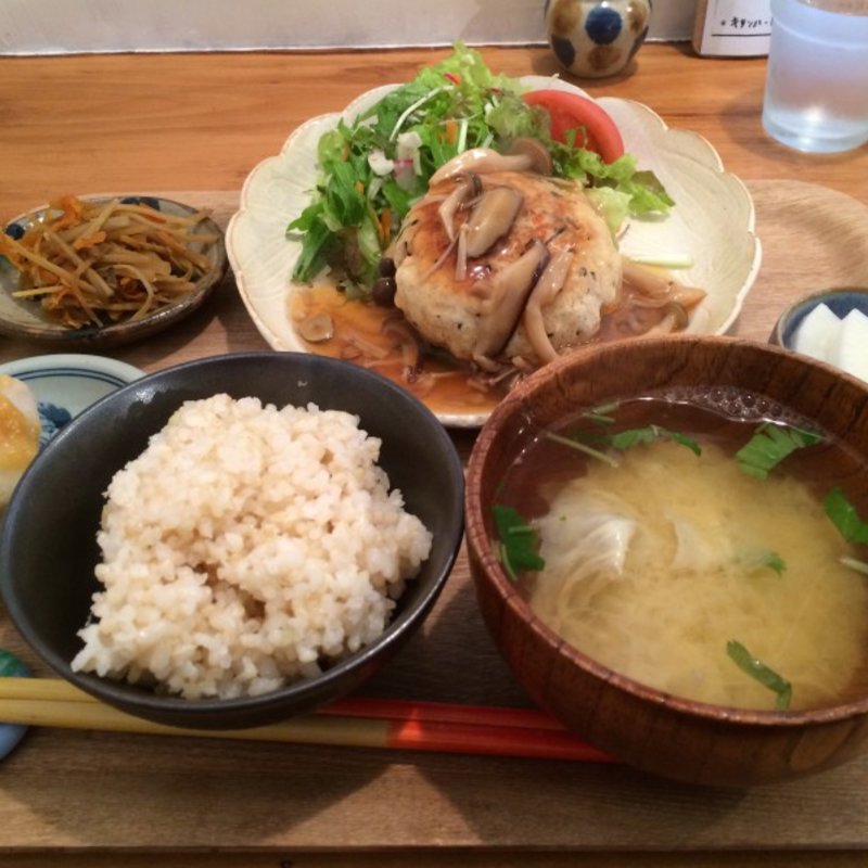 島とうふきのこあんかけ(のっぺ食堂)