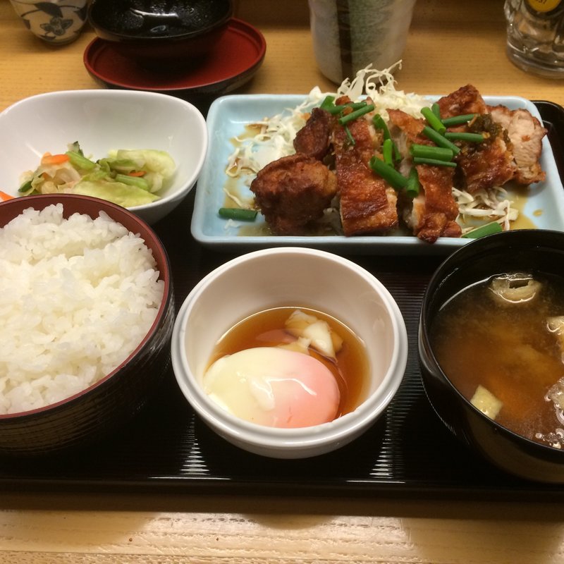 若鶏唐揚げ定食(都夏 大手町店 )