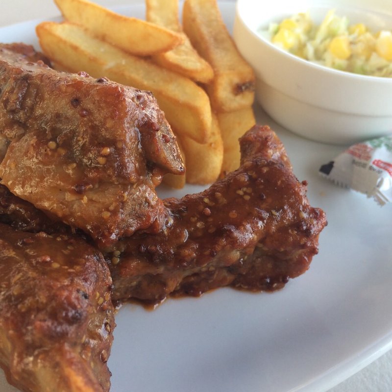 3ピースリブプレート(アメリカンキッチン （The American Kitchen）)