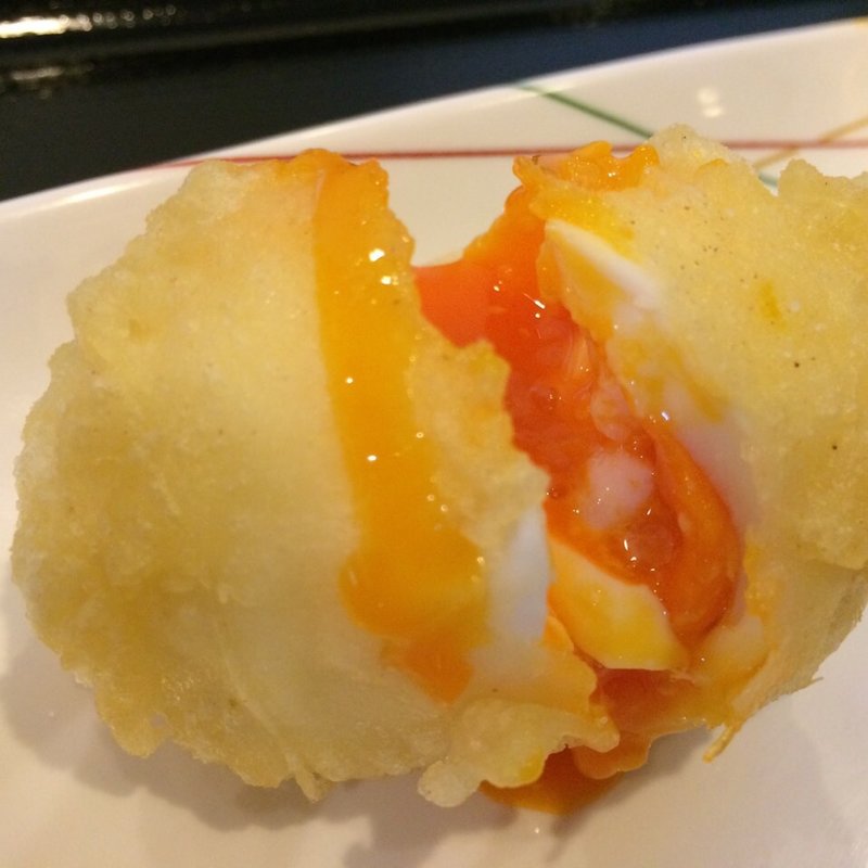 たまご天(讃岐うどん 條辺)