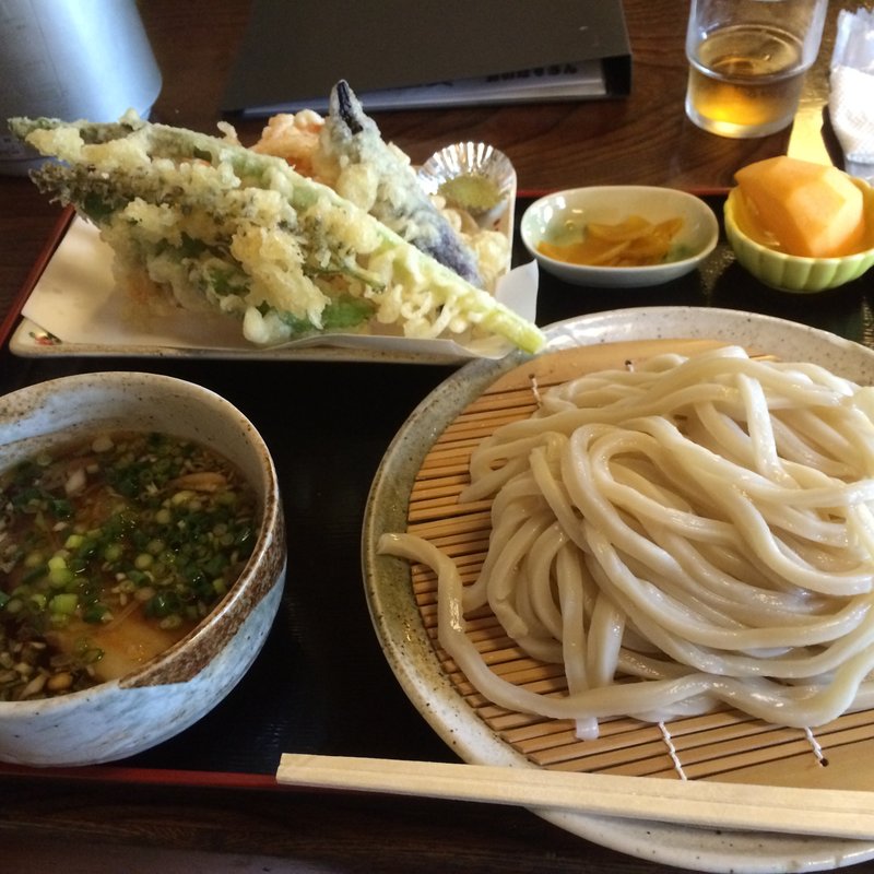 うまネギつけめん(田舎 うどん てつ)