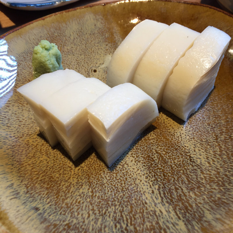 板わさ(江戸蕎麦僖喬（ききょう）)