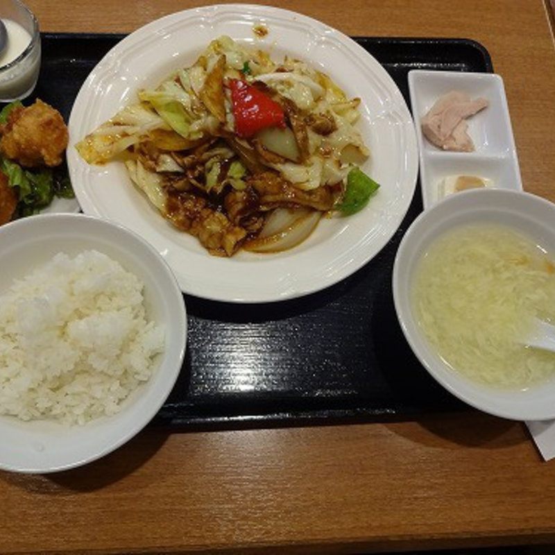 ディナー  ホイコーロー(王鼎記 （Wan din ki ）)