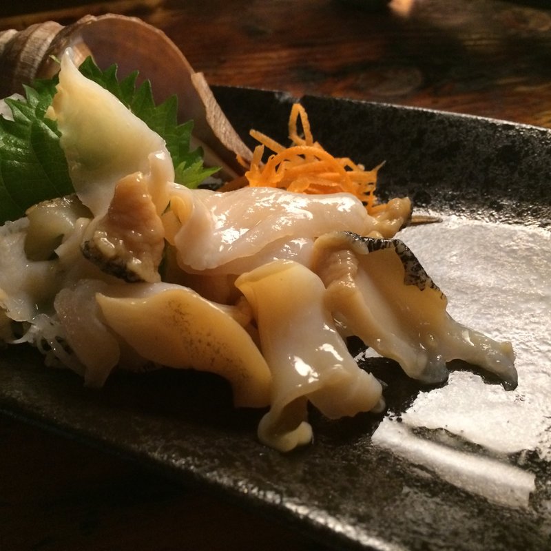 つぶ刺し(炉ばた)