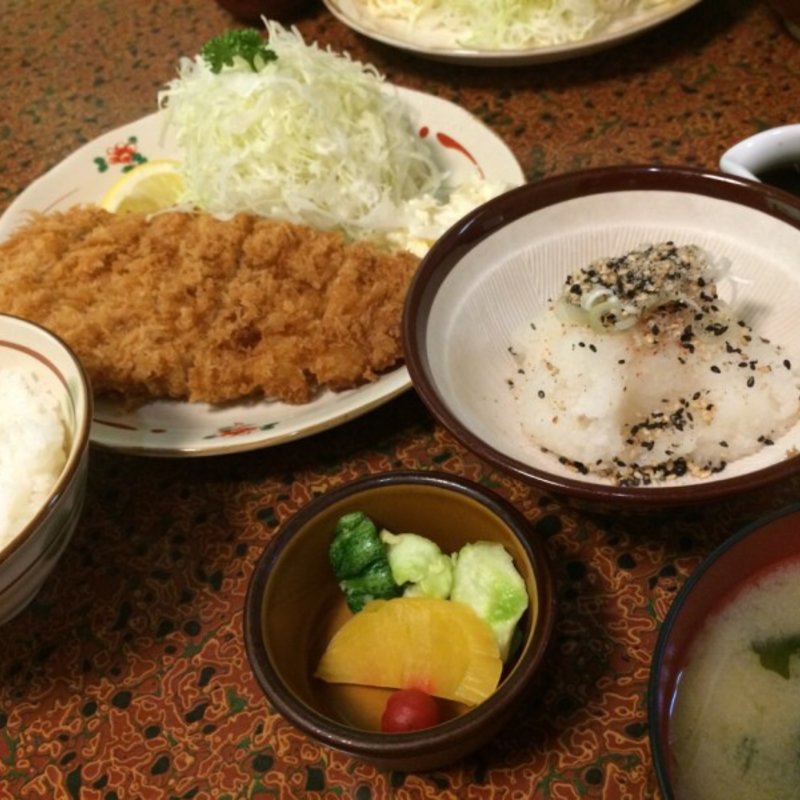 おろしとんかつ定食(林や)