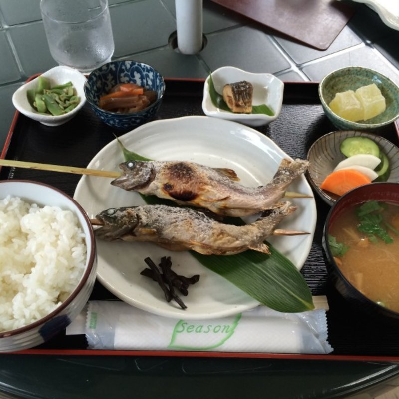岩魚焼き定食(グリーンハウス )