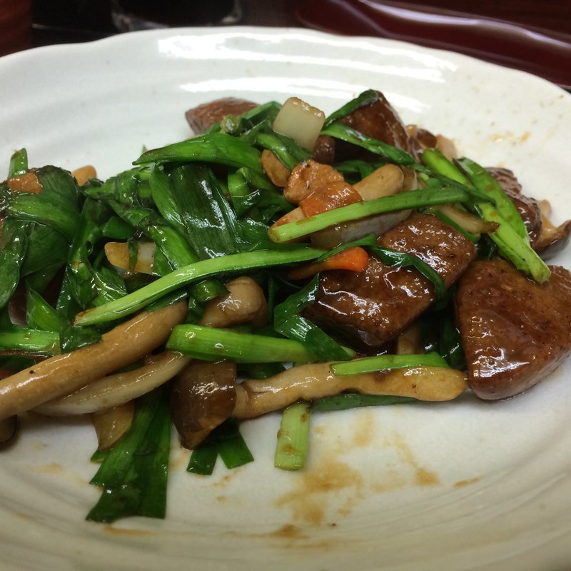 レバニラ炒め(串焼ひろ)