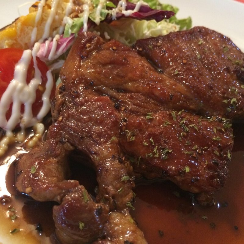 ポークトンテキ(イタリアン食堂Bright.D （ブライトディ【旧店名】ブライト ドッグス）)