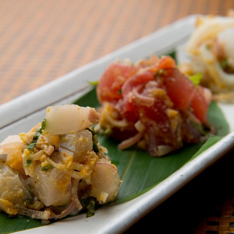 なめろう 三種盛り(七つの月の夢 )