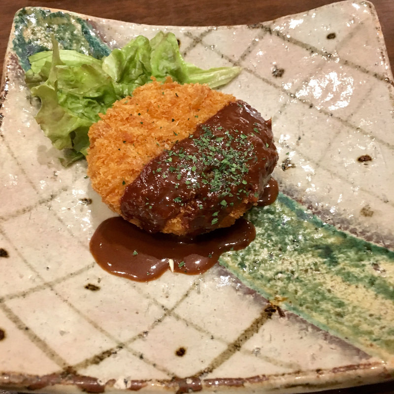 桜えびのクリームコロッケ(宮崎酒場えびす)