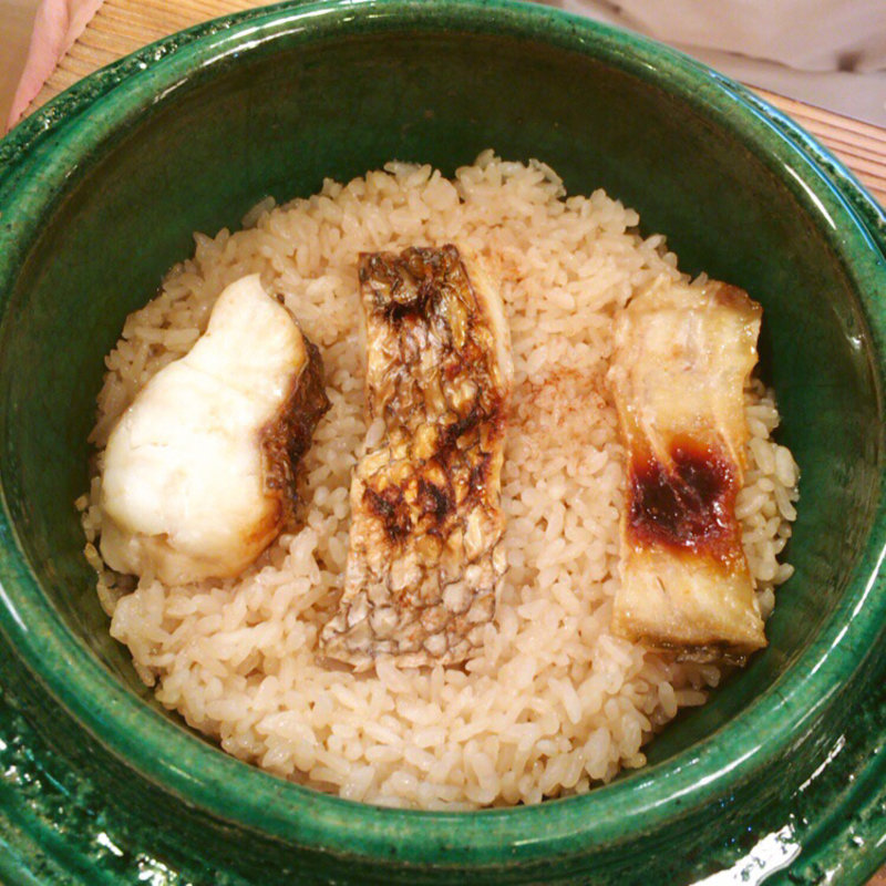 鯛飯(山中湖 菜庭料理 尚起)