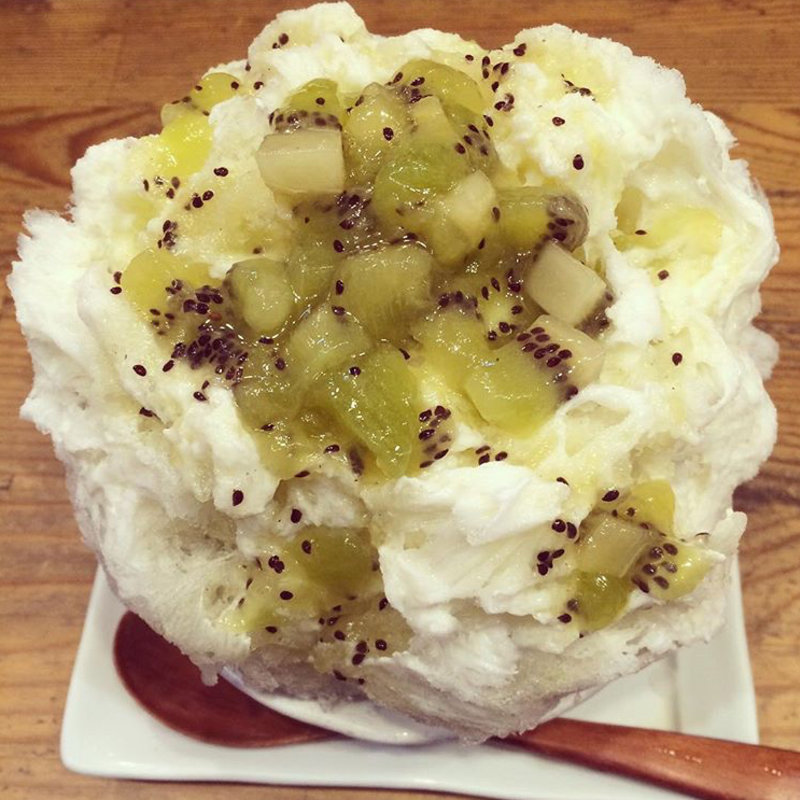 キウイミントにヨーグルト(麺屋KABOちゃん)