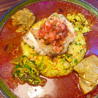 フライドライスカレーセット(わさんたらんか )