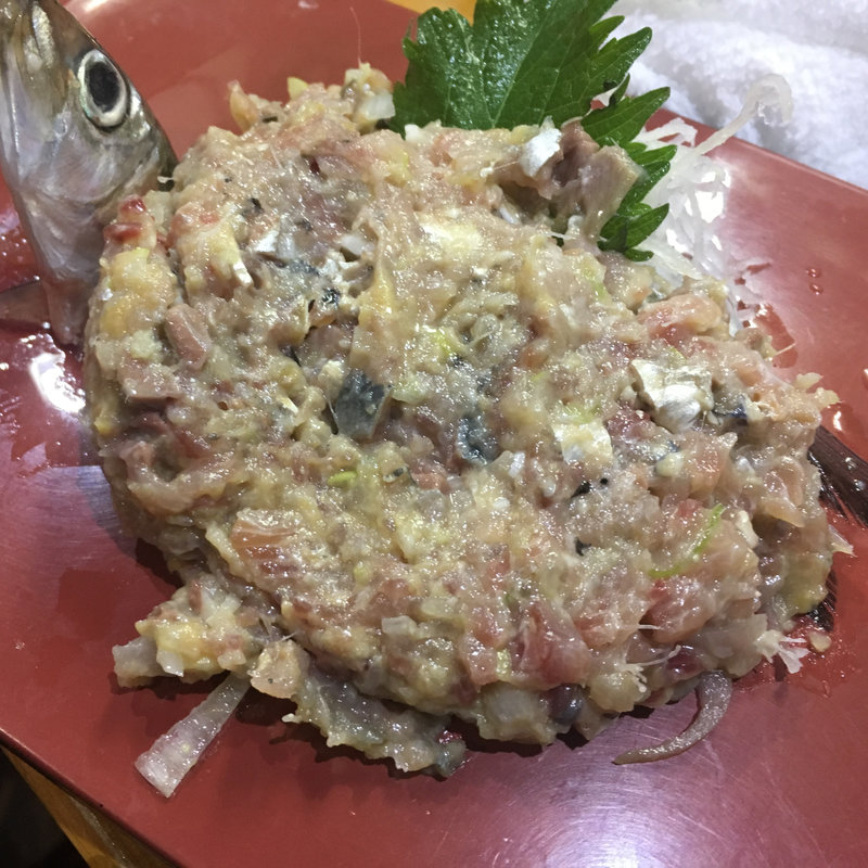 なめろう(食事処 鈴女(すずめ))