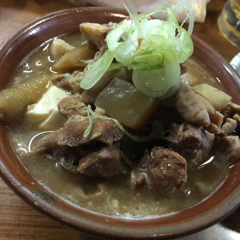 モツ煮(鳥ふじ )