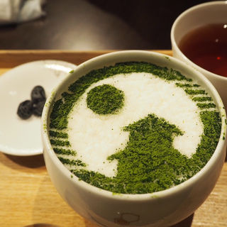 祇園あいす(抹茶)(けずりひや　京都祇園 （KEZURIHIYA）)