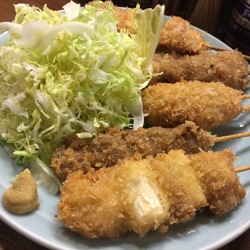 串カツ五色(鳥ふじ )