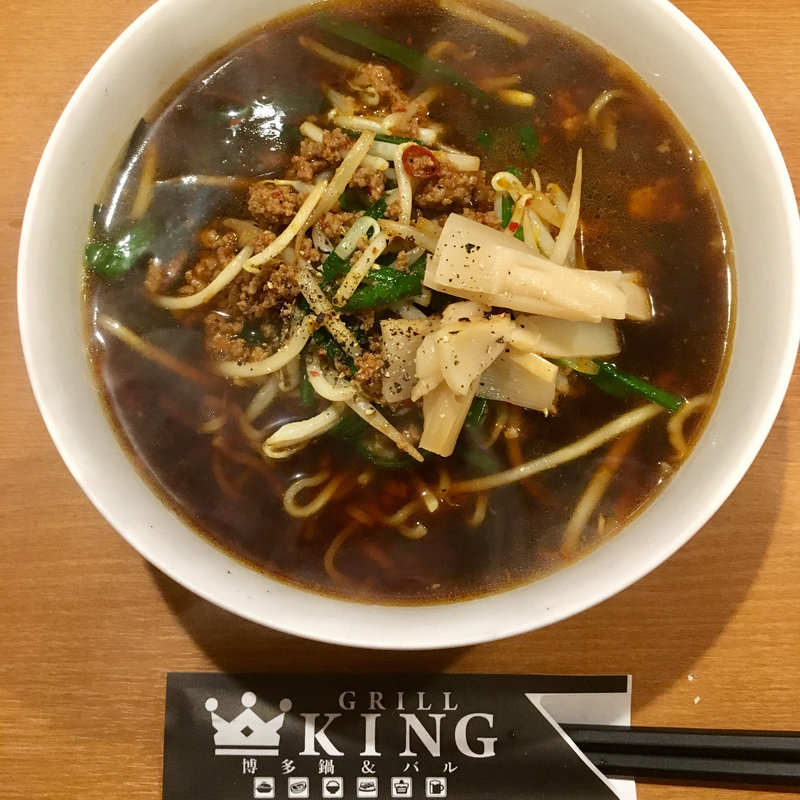 台湾ミンチ テールラーメン(GRILL KING （グリルキング）)