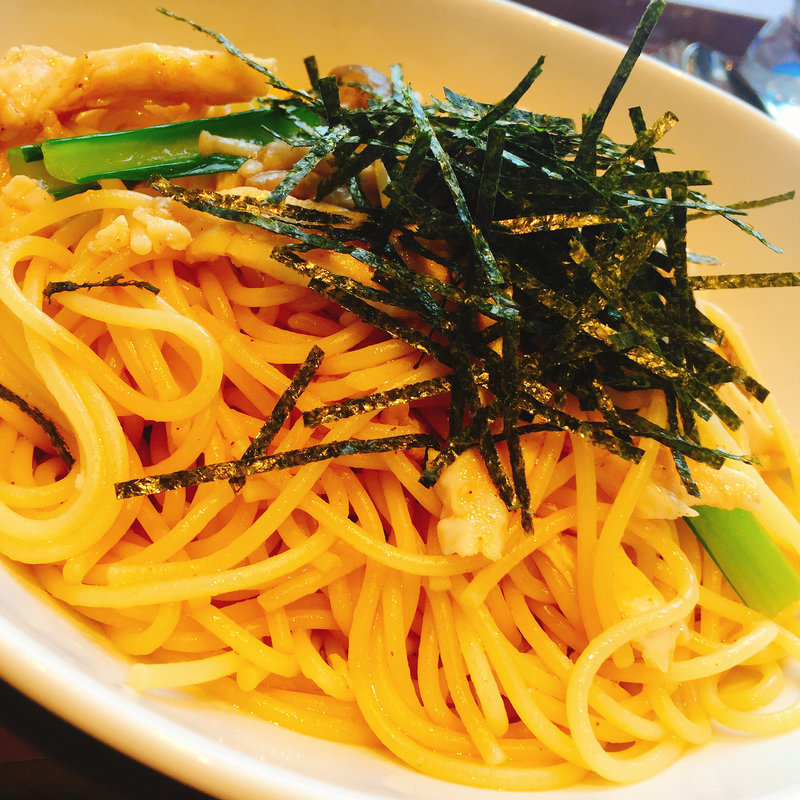 蒸し鶏と小松菜の焦がし醤油(カフェ・ド・クリエ新宿フロントタワー店)