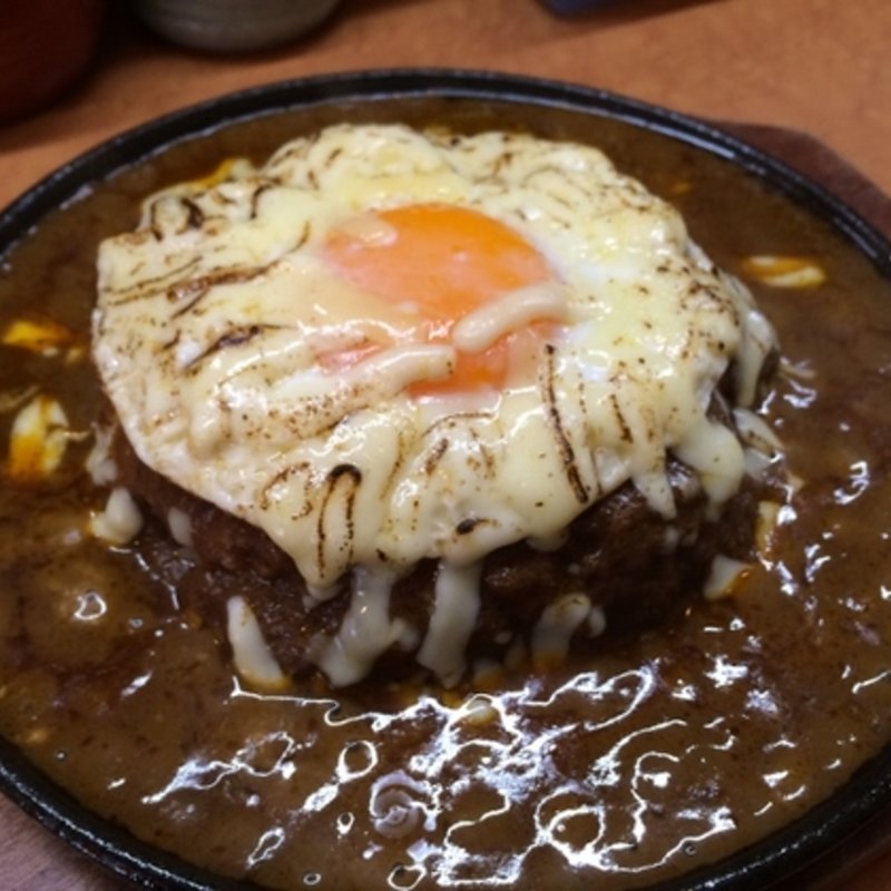 鉄板焼きカレー(カレーハウス)