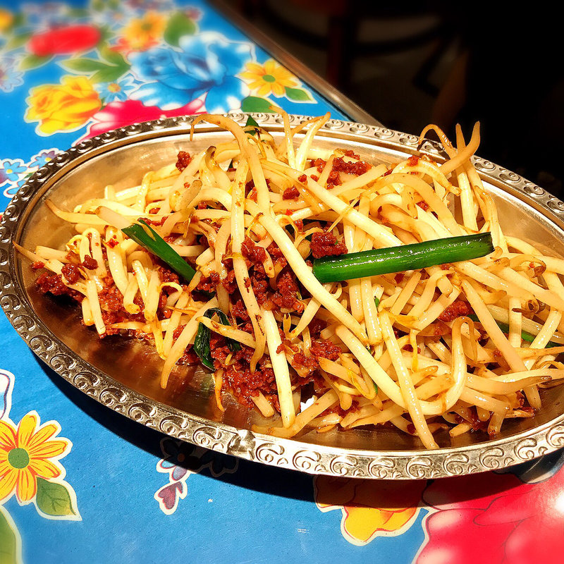 もやしの肉味噌炒め(原宿餃子樓～ハノイの風～)