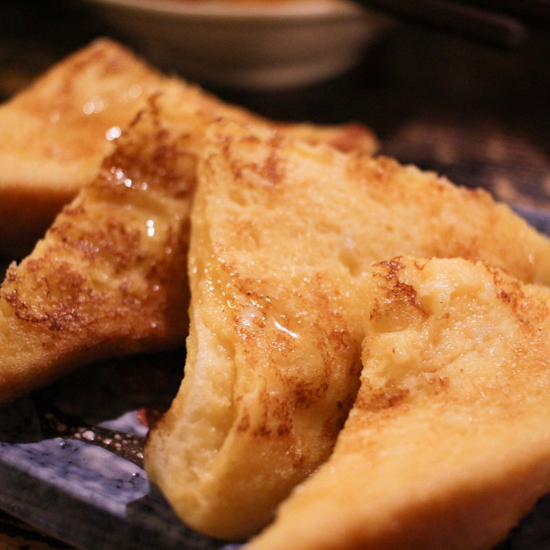 三角フレンチトースト(花葉根)