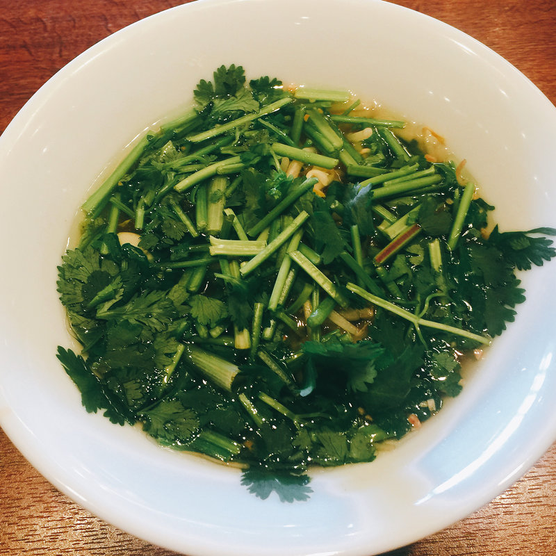 パクチーの米粉麺(マンゴツリーカフェ大宮)