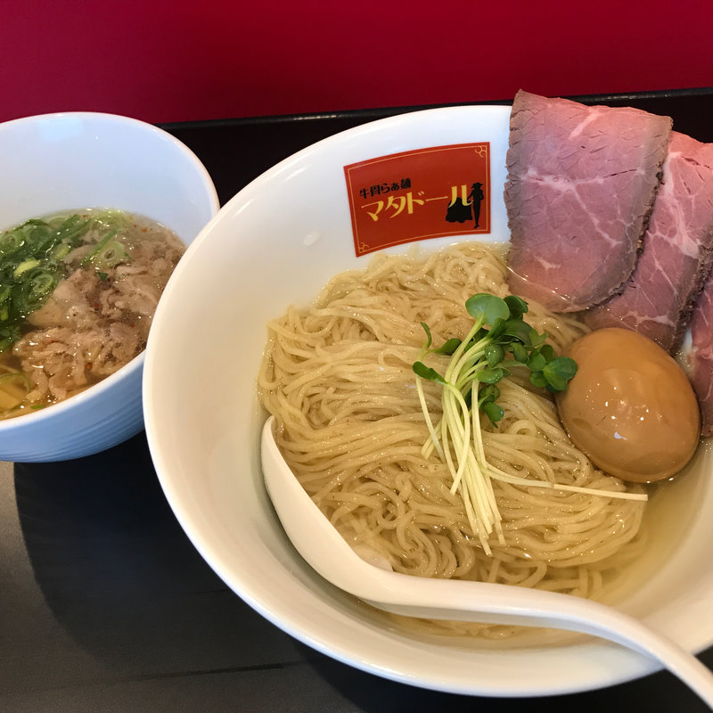 贅沢塩つけ麺(牛骨らぁ麺マタドールANNEX)