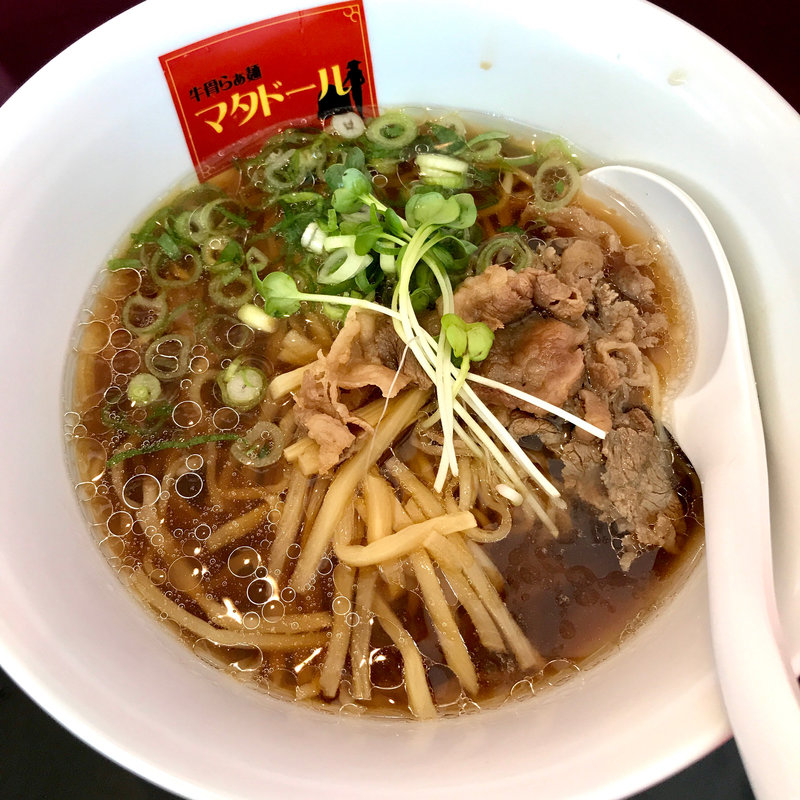 醤油らぁ麺(牛骨らぁ麺マタドールANNEX)