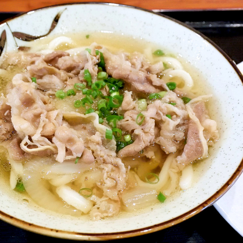 肉うどん(大島うどん )