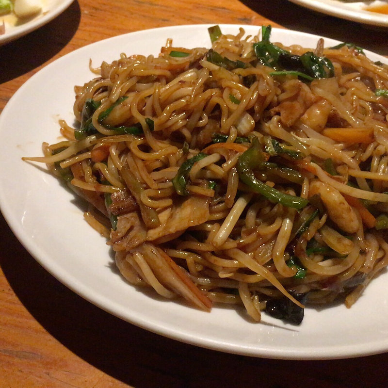 ソース焼きそば(七福)