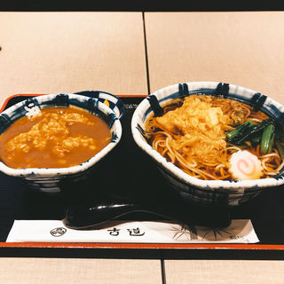 カレーかけ定食(増田屋)