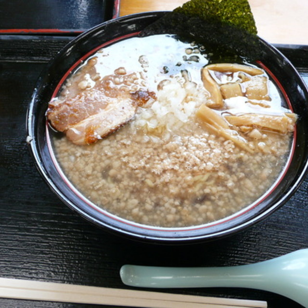 背油しょうがラーメン 黒崎パーキングエリア上り の口コミ一覧 おいしい一皿が集まるグルメコミュニティサービス Sarah