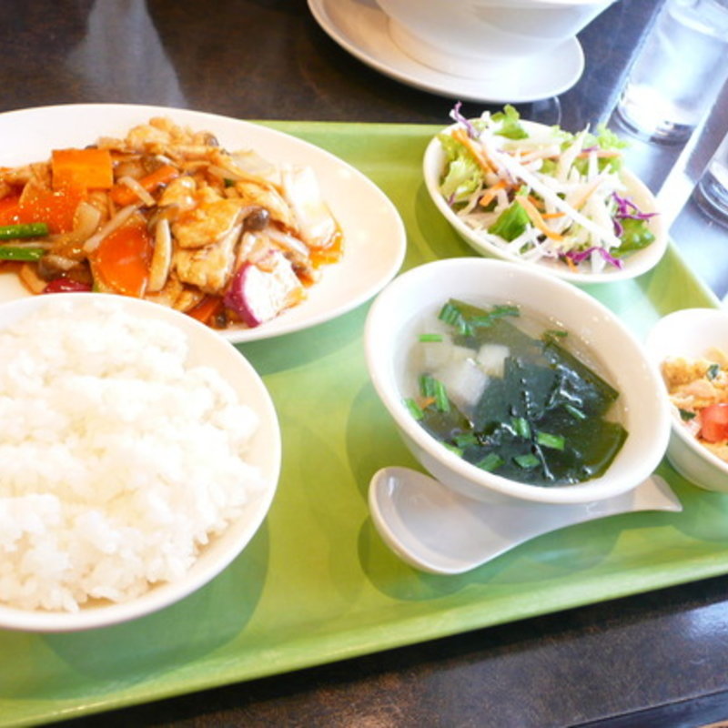 本日のおすすめの料理ランチ(四川料理清華        )