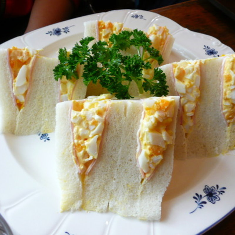 ハムエッグサンド(カフェテラス砂時計 )