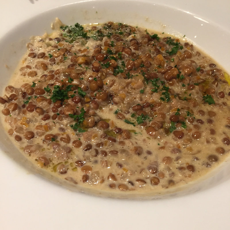 レンズ豆の煮込み(VULCANO)