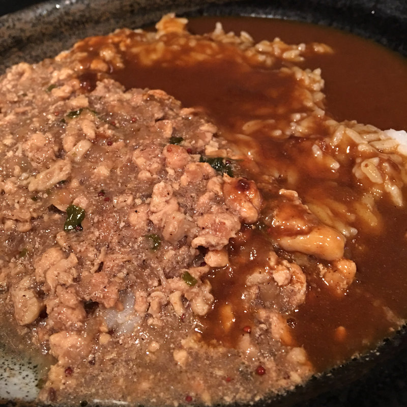 ビーフ 激辛チキンキーマ(和レー屋南船場ゴヤクラ)