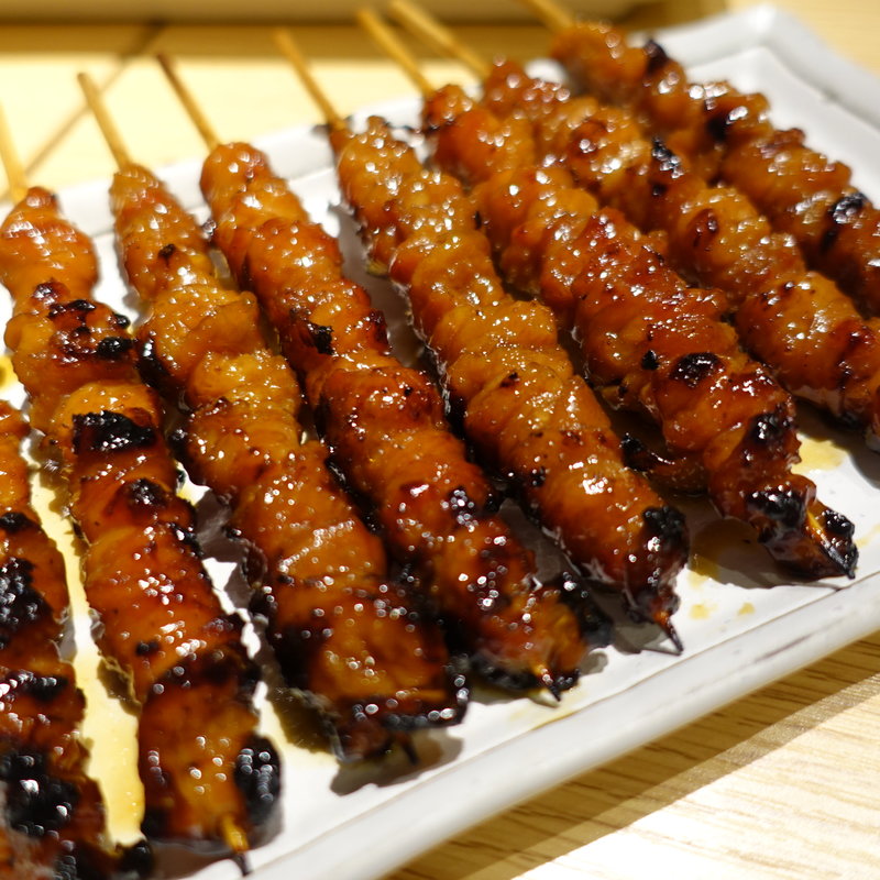 皮の熟成タレ焼き(かしわ本舗 とりいし別館 )