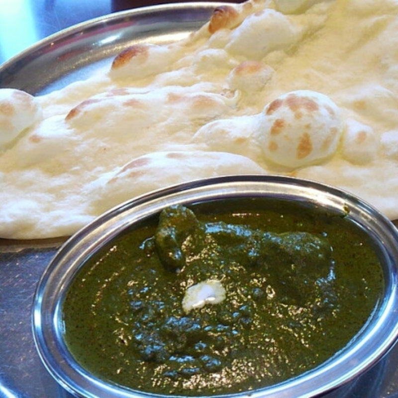 ほうれん草チキンカレーランチ(スラージ)