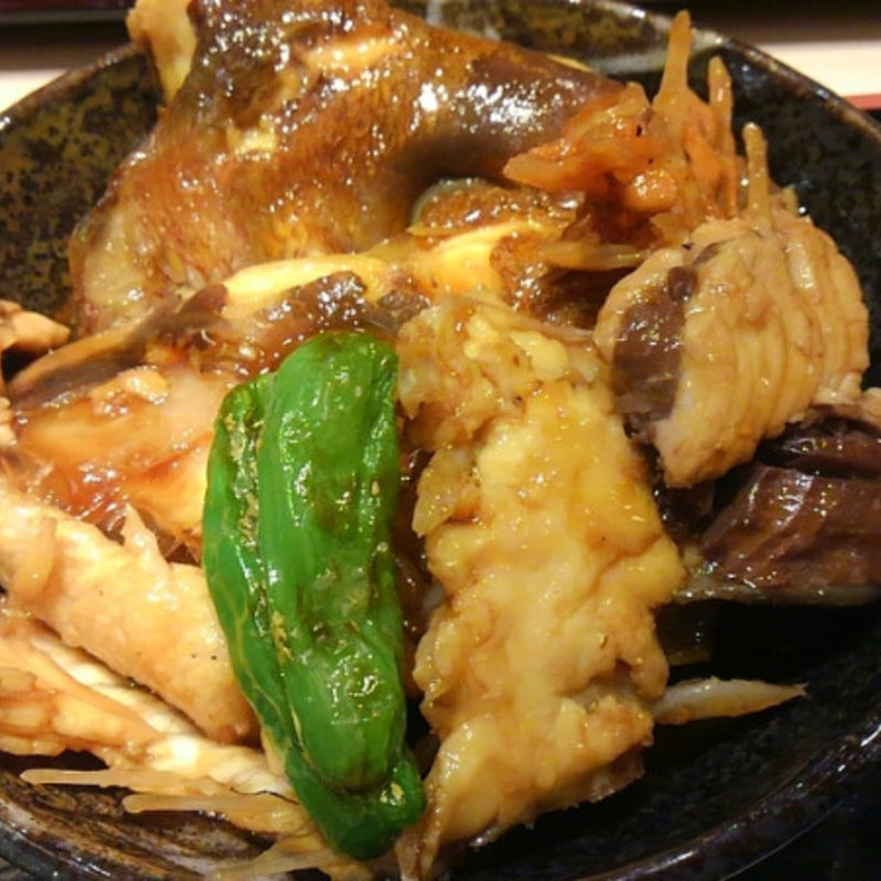 あら炊き定食(魚きんぐ イオンモール香椎浜店)