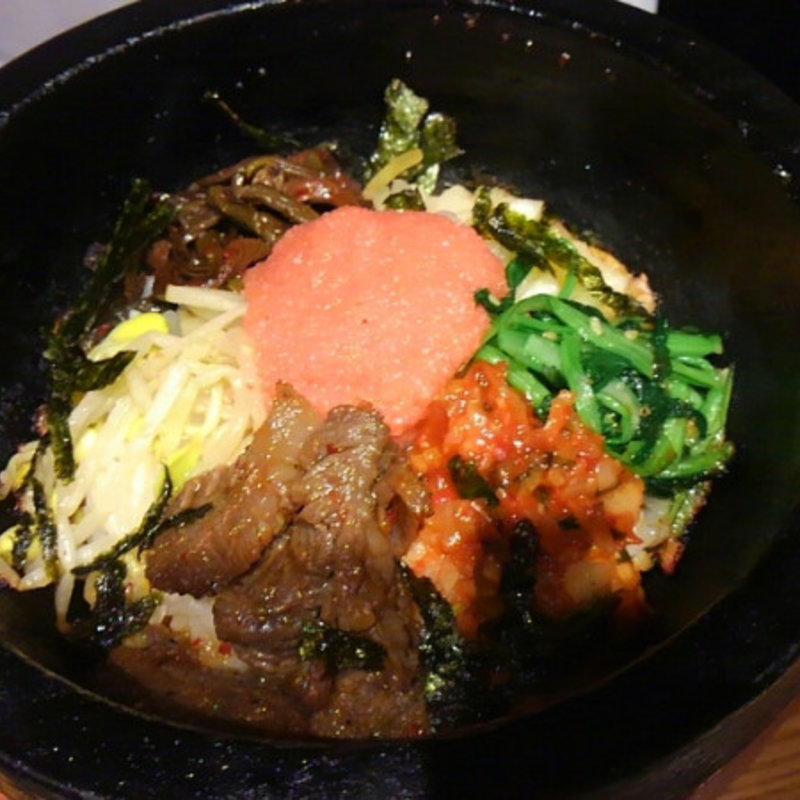 石焼きメンタイビビンバ(大東園 本店)