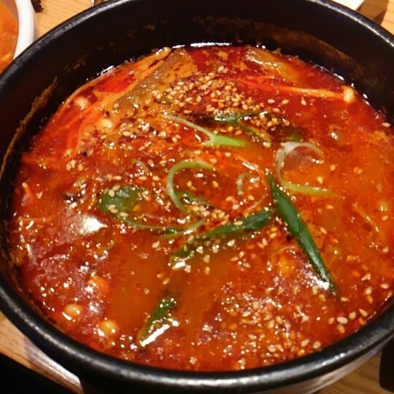 ユッケジャンスープ(大東園 本店)