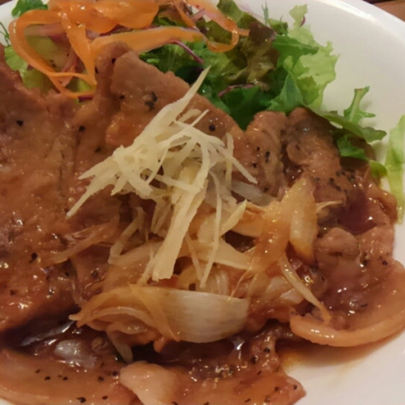 しょうが焼(キャトルセゾン 旬 天神イムズ店 （Quatre Saisons Shun シュン）)