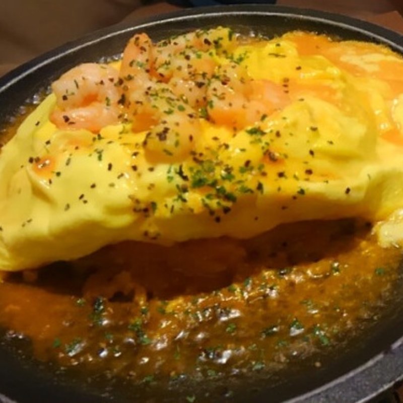エビのオムライスドリア(神戸元町ドリア鳥栖プレミアムアウトレット店 )