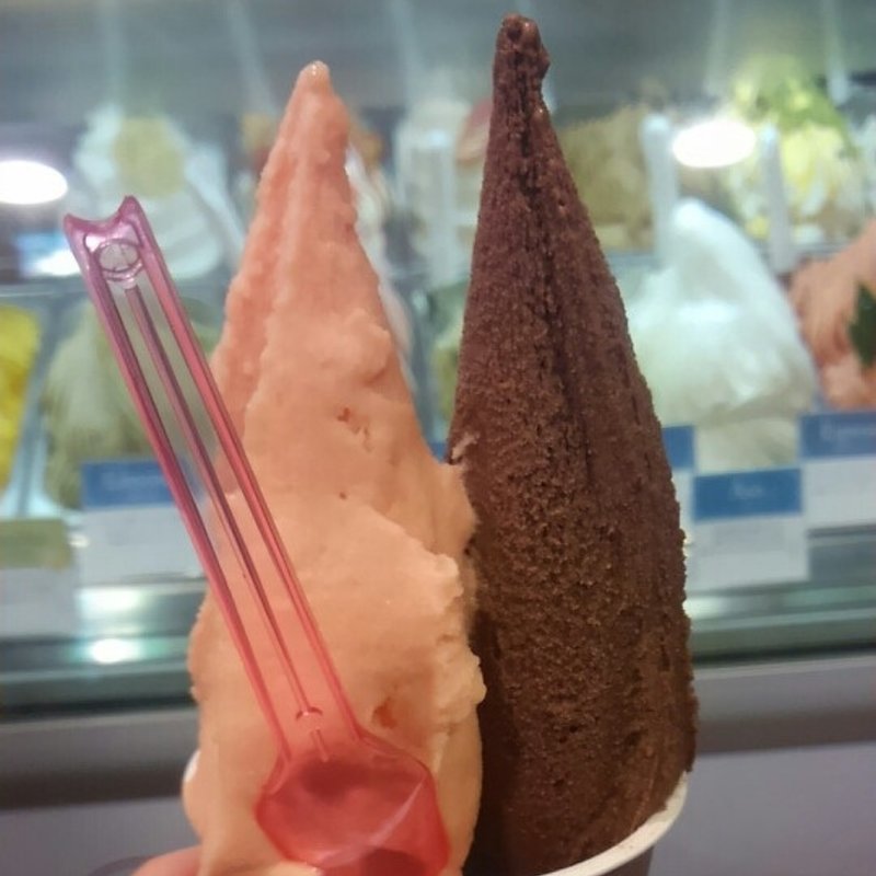 ブラッドオレンジとカカオソルベ(ViTO 天神西通り店)